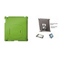 iBank(R) Rubberized Swivel Stand Back Cover for iPad 2/3/4